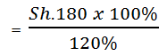 Percentage Profit and Percentage Loss