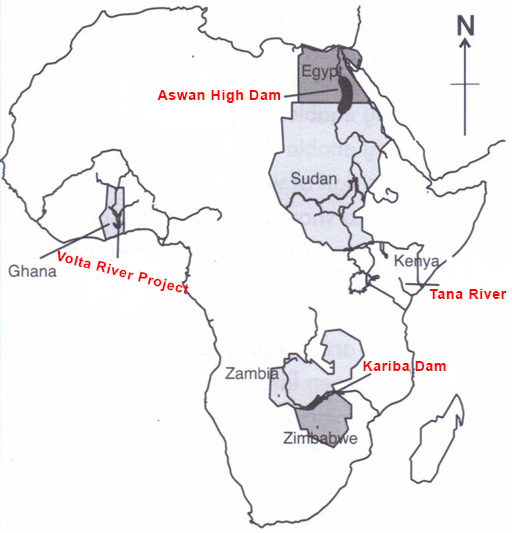 multi-purpose river projects in Africa - Class 7