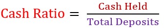 Cash Ratio Form Four