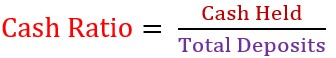 Cash Ratio Form Four