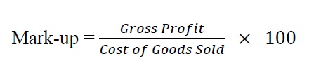 Mark-up - Business Studies Form Four