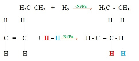Hyrdogenation Reaction - Chemistry Form Three