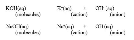 strong-bases - Chemistry Form Four